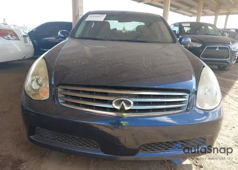 2006 Infiniti G35 из США, поврежденный, VIN JNKCV51E16M504031